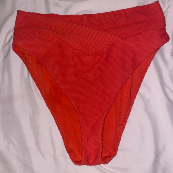 high cut high waisted swimsuit bottom - Picture 1 of 3